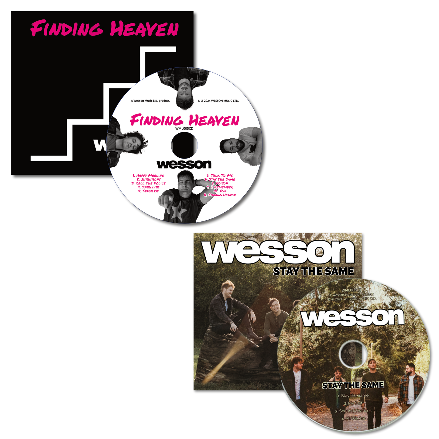 'Finding Heaven' CD with FREE 'Stay the Same' CD