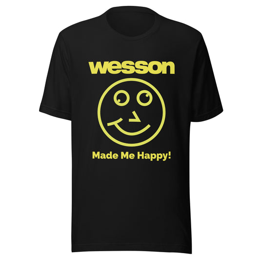 Unisex t-shirt - "Made Me Happy" Faces - Jimmy