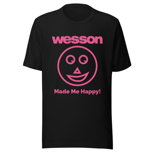 Unisex t-shirt - "Made Me Happy" Faces - Callum